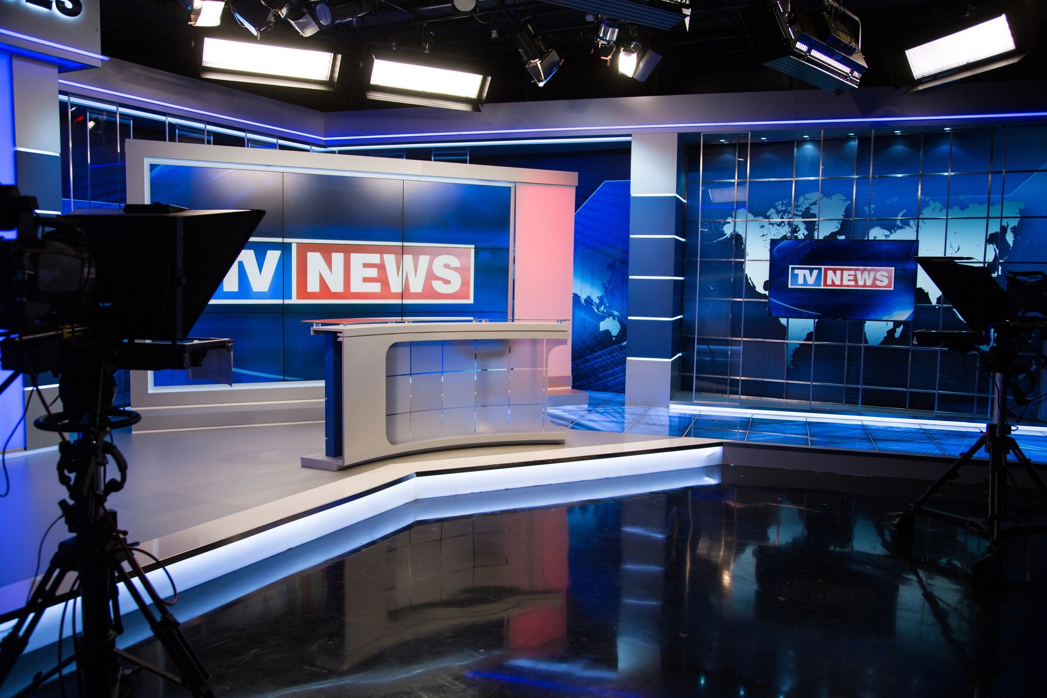 sports newsroom modern